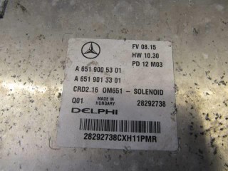 Блок управления двигателем, ориг. номер A6519005301, Mercedes GLK X204 2008-2012