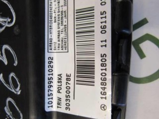 Подушка безопасности боковая (в сиденье), ориг. номер A1648601805, Mercedes R W251 2005-2007