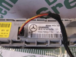 Электрический радиатор отопителя (тэн), ориг. номер A2048300461, Mercedes CLS W218 1 поколение 2010-2014