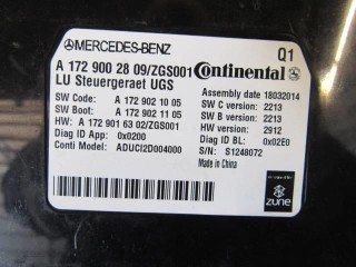Блок мультимедиа, ориг. номер A1729002809, Mercedes E C207 2013-2016