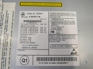 Магнитола, ориг. номер A1648707194, Mercedes GL X164 2006-2009