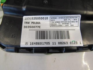 Подушка безопасности боковая (в сиденье), ориг. номер A1648601705, Mercedes CL W216 рестайлинг 2006-2010