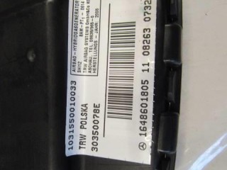 Подушка безопасности боковая (в сиденье), ориг. номер A1648601805, Mercedes R W251