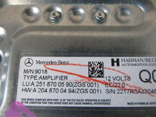 Усилитель музыкальный, ориг. номер A2518700590, Mercedes GL X164 2006-2009