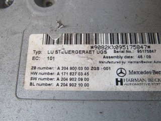 Блок управления магнитолой, ориг. номер A2049000300, Mercedes E C207 2009-2013