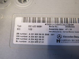 Блок мультимедиа, ориг. номер A2219005903, Mercedes S W221 2009-2013