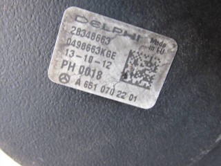 ТНВД, ориг. номер A6510702201, Mercedes CLS W218 1 поколение [рестайлинг] 2010-2014