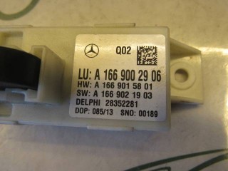 Блок управления светом, ориг. номер A1669002906, Mercedes GLK X204 рестайлинг 2012-2015