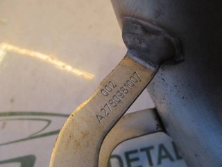 Воздуховод, ориг. номер A2780981007, Mercedes SLS 2009-2014
