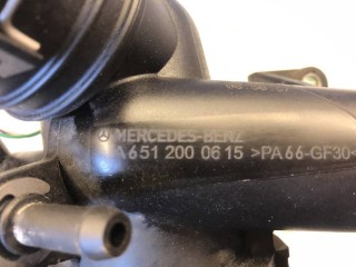 Корпус термостата, ориг. номер A6512000615, Mercedes CLS W218 1 поколение [рестайлинг] 2010-2014
