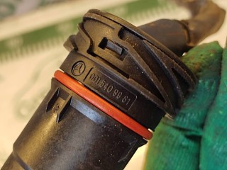Фишка, ориг. номер A0015409981, Mercedes CLS W219 1 поколение [рестайлинг] 2008-2010