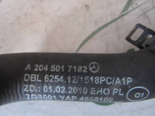 Патрубок (трубопровод, шланг), ориг. номер A2045017182, Mercedes E W212 2009-2013