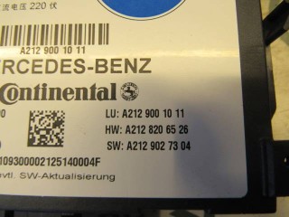 Блок управления, ориг. номер A2129001011, Mercedes E W212 2009-2013