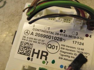 Блок управления двери, ориг. номер A2059001028, Mercedes GLC X253 2015-2019