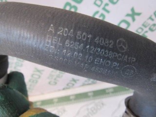 Патрубок радиатора, ориг. номер A2045014082, Mercedes E W212 2009-2013