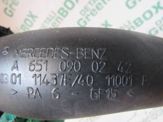 Патрубок интеркулера, ориг. номер A6510900242, Mercedes SLK R172 2011-2016