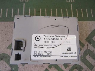 Блок управления ZGW, ориг. номер A1645400162, Mercedes ML W164 2005-2008