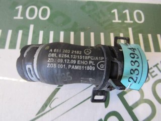 Патрубок (трубопровод, шланг), ориг. номер A6512032182, Mercedes CLS W218 1 поколение 2010-2014