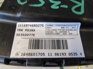 Подушка безопасности боковая (в сиденье), ориг. номер A1648601705, Mercedes CL W216 рестайлинг 2006-2010