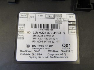 Блок управления двери, ориг. номер A2218704193, Mercedes CL W216 рестайлинг 2006-2010