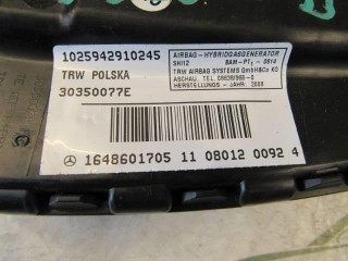 Подушка безопасности боковая (в сиденье), ориг. номер A1648601705, Mercedes CL W216 рестайлинг 2006-2010
