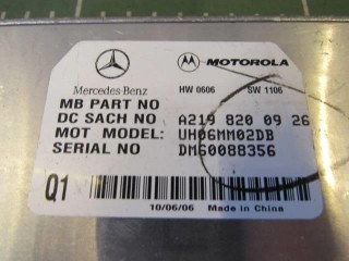 Блок управления телефоном, ориг. номер A2198200926, Mercedes E W211 2006-2009