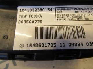 Подушка безопасности боковая (в сиденье), ориг. номер A1648601705, Mercedes CL W216 2006-2010