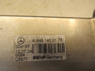 Радиатор системы EGR, ориг. номер A6461400175, Mercedes C W203 2004-2008