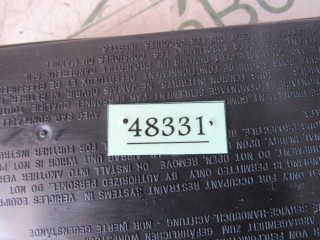 Подушка безопасности боковая (в сиденье), ориг. номер A1648601705, Mercedes R W251 2005-2007