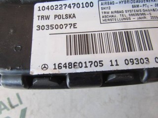 Подушка безопасности боковая (в сиденье), ориг. номер A1648601705, Mercedes CL W216 рестайлинг 2006-2010