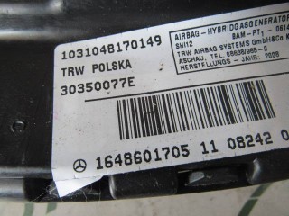 Подушка безопасности боковая (в сиденье), ориг. номер A1648601705, Mercedes ML W164 2008-2011
