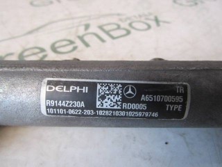 Рейка топливная (рампа), ориг. номер A6510700595, Mercedes ML W166 2011-2015