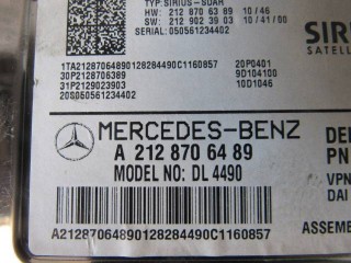 Блок радио, ориг. номер A2128706489, Mercedes GL X166 2012-2016