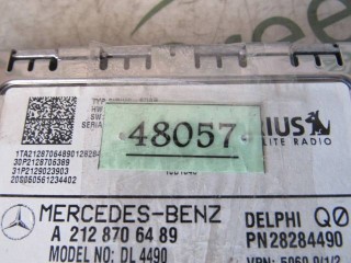 Блок радио, ориг. номер A2128706489, Mercedes GL X166 2012-2016