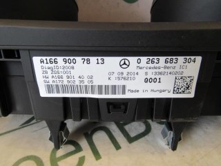 Щиток приборов (приборная панель), ориг. номер A1669007813, Mercedes ML W166 2011-2015