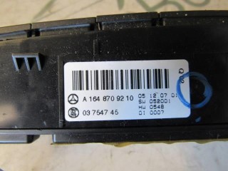 Блок кнопок, ориг. номер A1648709210, Mercedes ML W164 2005-2008