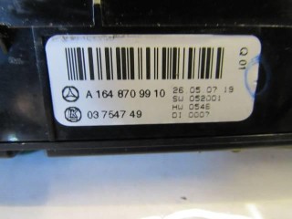 Блок кнопок, ориг. номер A1648709910, Mercedes GL X164 2006-2009
