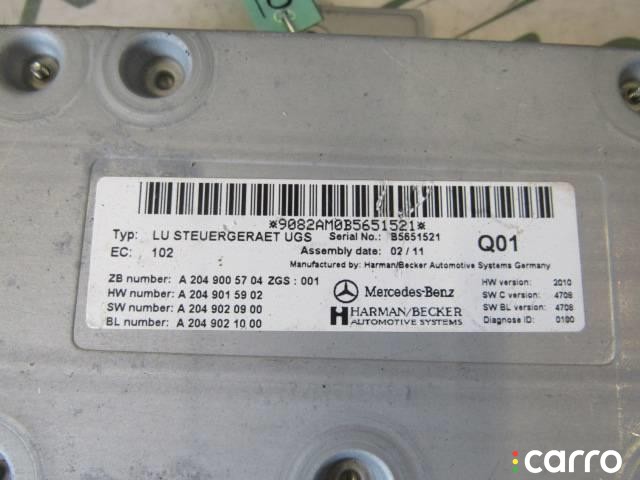 Блок мультимедиа Mercedes SL R230 2008-2011, A2049005704, фото 3