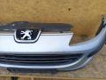 9644644377 бампер передний Peugeot 407 1 поколение 2007г. - фото №6