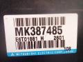 MK387485 блок управления двигателем Mitsubishi Pajero 3 поколение 2002г. - фото №4