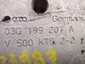 03G199207A кронштейн двигателя Volkswagen Touran 1 поколение 2006г. - фото №4