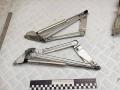 3D5827550B, 3D5827301P, 3D5827302L петля крышки багажника Volkswagen Phaeton 1 поколение 2006г. - фото №2