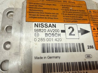 Блок AirBag, ориг. номер 98820AV200, 0285001420, Nissan Primera P12 2001-2008