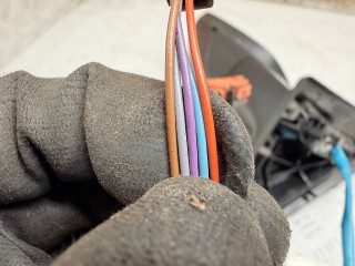 зеркало наружное левое, ориг. номер E2019013, E20104014, Citroen C5 1 поколение [рестайлинг] 2004-2008