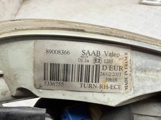 Поворотник правый, ориг. номер 89008366, 5336755, Saab 9-5 1 поколение [рестайлинг] 2001-2005