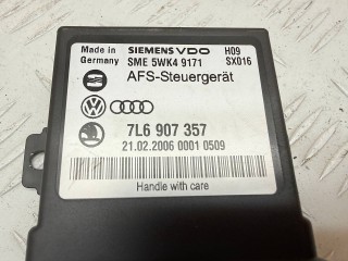блок управления светом, ориг. номер 7L6907357, 5WK49171, Volkswagen Touareg 1 поколение 2002-2007