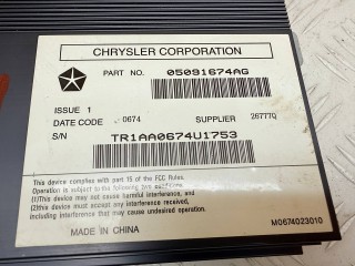 усилитель звука, ориг. номер 05091674AG, 05091155AG, Jeep Cherokee 5 поколение 2013-2018
