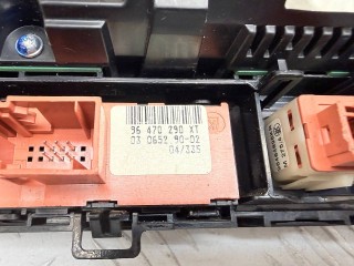 блок управления печки/климат-контроля, ориг. номер 96573322YW, 96464896KR, 96470290XT, 96466840XT, Peugeot 407 1 поколение 2004-2008