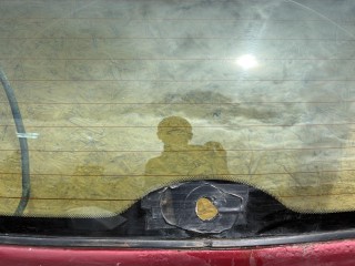 стекло заднее, Renault Scenic 1 поколение 1996-1999