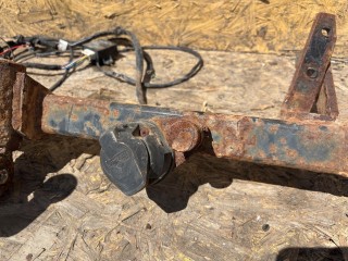 прицепное устройство (фаркоп), ориг. номер 7D1803882A, Renault Scenic RX4 1 поколение 1999-2003